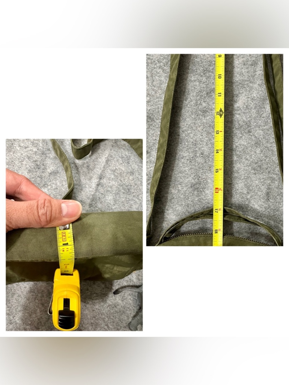Herschel Supply Co mini Orion green adjustable crossbody bag EUC - Picture 8 of 17